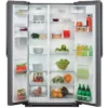 Whirlpool WSX1101 MS side-by-side refrigerator Freestanding 590 L Stainless steel