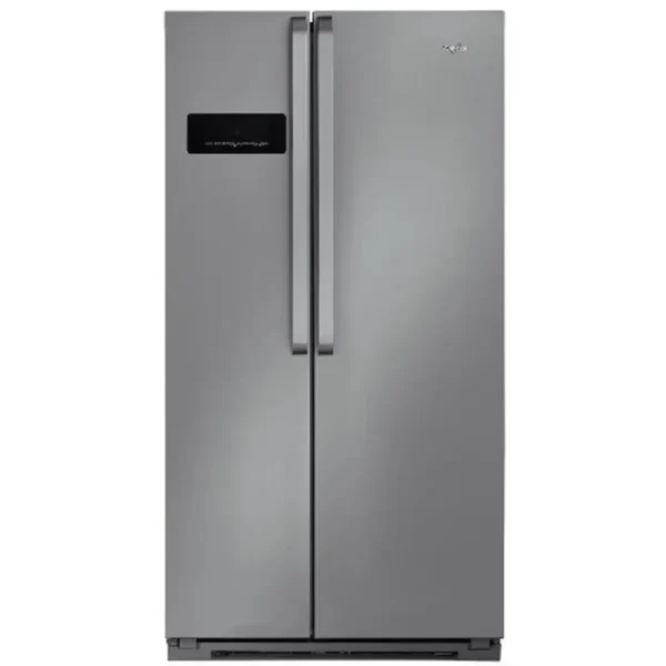 Whirlpool WSX1101 MS side-by-side refrigerator Freestanding 590 L Stainless steel