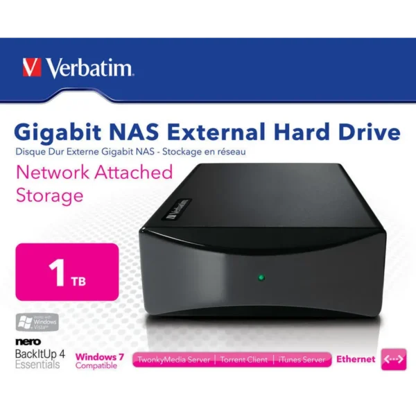 Verbatim GigaBit NAS Black