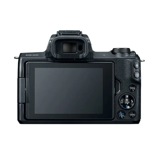 Canon EOS M50 + EF-M 15-45mm f/3.5-6.3 IS STM Kit SLR Camera Kit 24.1 MP CMOS 6000 x 4000 pixels Black
