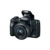 Canon EOS M50 + EF-M 15-45mm f/3.5-6.3 IS STM Kit SLR Camera Kit 24.1 MP CMOS 6000 x 4000 pixels Black