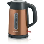 Bosch TWK4P439GB electric kettle 1.7 L 3000 W Copper