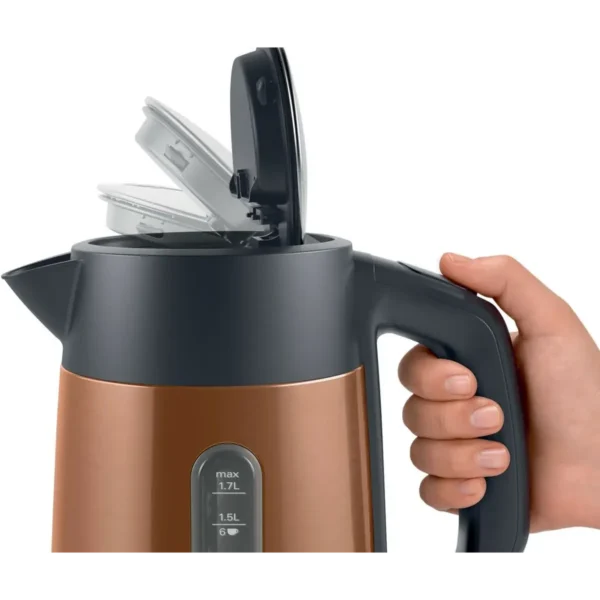 Bosch TWK4P439GB electric kettle 1.7 L 3000 W Copper