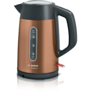 Bosch TWK4P439GB electric kettle 1.7 L 3000 W Copper