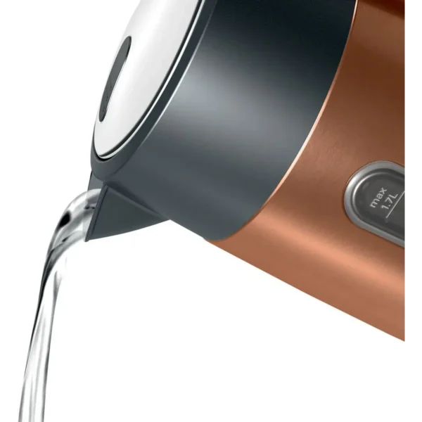 Bosch TWK4P439GB electric kettle 1.7 L 3000 W Copper