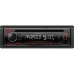 Kenwood KDC-120UR car media receiver Black, Chrome 200 W