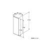 Siemens KI81RAD30 fridge Built-in 319 L White