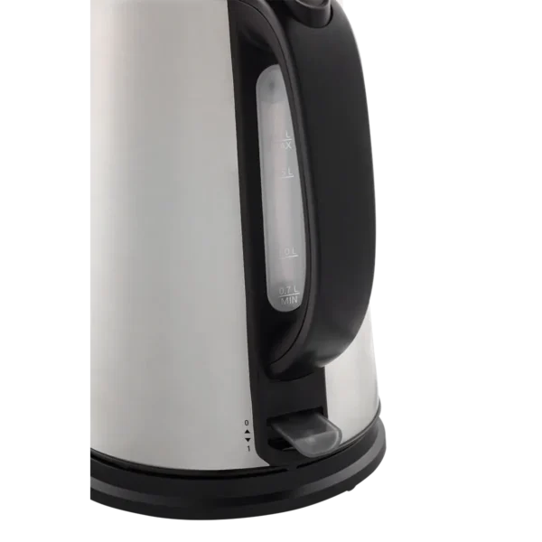 Beko WKM 6226 I electric kettle 1.7 L 2200 W Black, Stainless steel