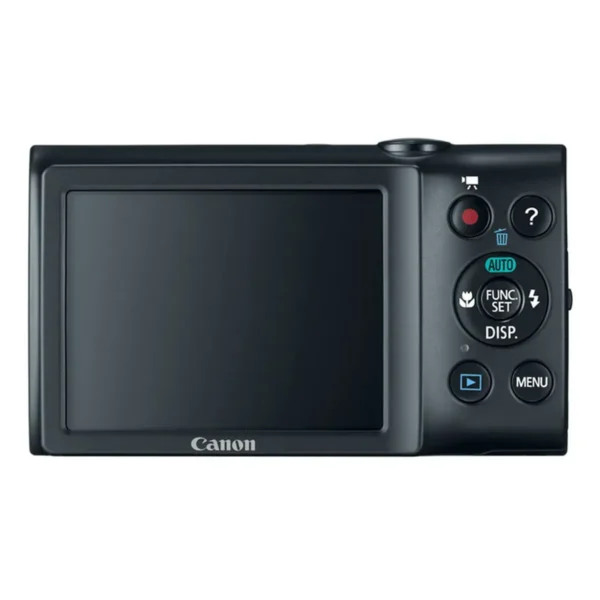 Canon PowerShot A2400 IS 1/2.3″ Compact camera 16 MP CCD 4608 x 3456 pixels Black, Grey