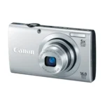 Canon PowerShot A2400 IS 1/2.3″ Compact camera 16 MP CCD 4608 x 3456 pixels Black, Grey