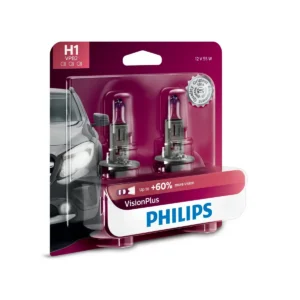 Philips VisionPlus 12258VPB2 car light bulb H1 55 W Halogen