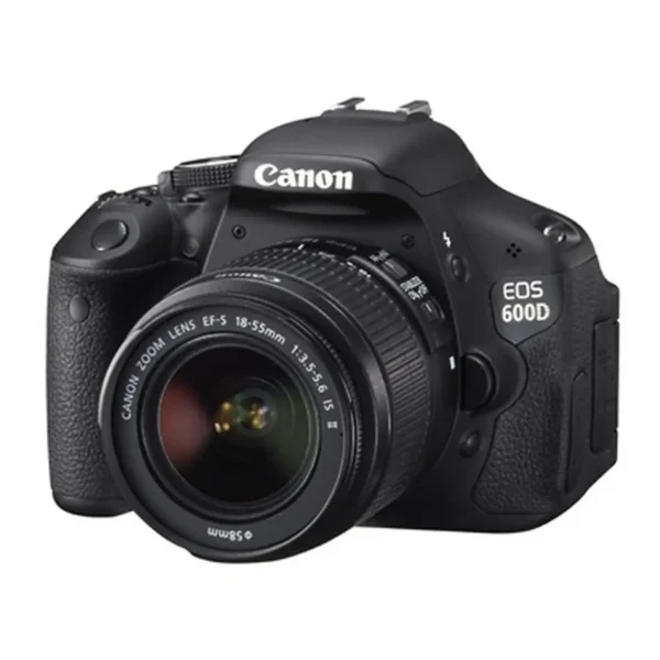 Canon EOS 600D + 18-55mm IS II SLR Camera Kit 18 MP CMOS 5184 x 3456 pixels Black