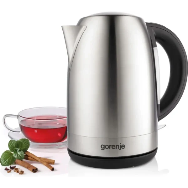 Gorenje K17FEII electric kettle 1.7 L 2200 W Black, Silver