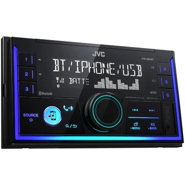 JVC KW-X830BT 2-DIN Digital Media Receiver