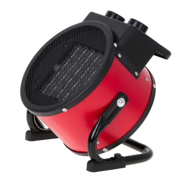 Techly IC-HEAT002 electric space heater Indoor & outdoor Black, Red 2400 W Fan electric space heater
