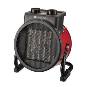 Techly IC-HEAT002 electric space heater Indoor & outdoor Black, Red 2400 W Fan electric space heater