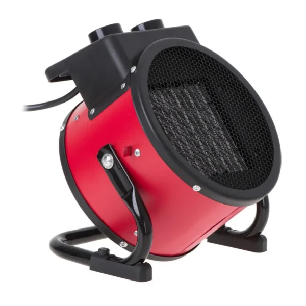 Techly IC-HEAT002 electric space heater Indoor & outdoor Black, Red 2400 W Fan electric space heater