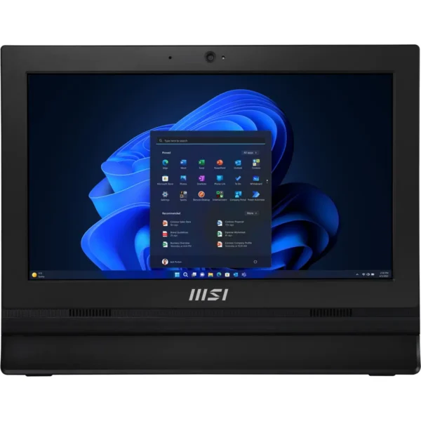 MSI Pro AP162T ADL-007XES All-in-One PC/workstation Intel® N N100 39.6 cm (15.6″) 1920 x 1080 pixels Touchscreen 4 GB DDR4-SDRAM 256 GB SSD Wi-Fi 6 (802.11ax) Black