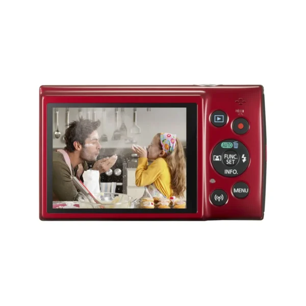 Canon IXUS 180 1/2.3″ Compact camera 20 MP CCD 5152 x 3864 pixels Red