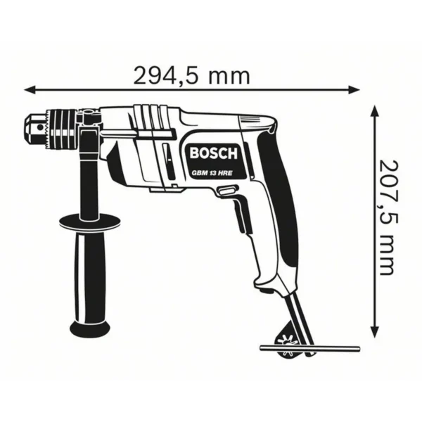 Bosch 0 601 049 603 drill 550 RPM 2.1 kg
