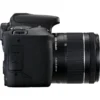 Canon EOS 200D + EF-S 18-55mm f/4-5.6 IS STM SLR Camera Kit 24.2 MP CMOS 6000 x 4000 pixels Black