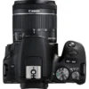 Canon EOS 200D + EF-S 18-55mm f/4-5.6 IS STM SLR Camera Kit 24.2 MP CMOS 6000 x 4000 pixels Black