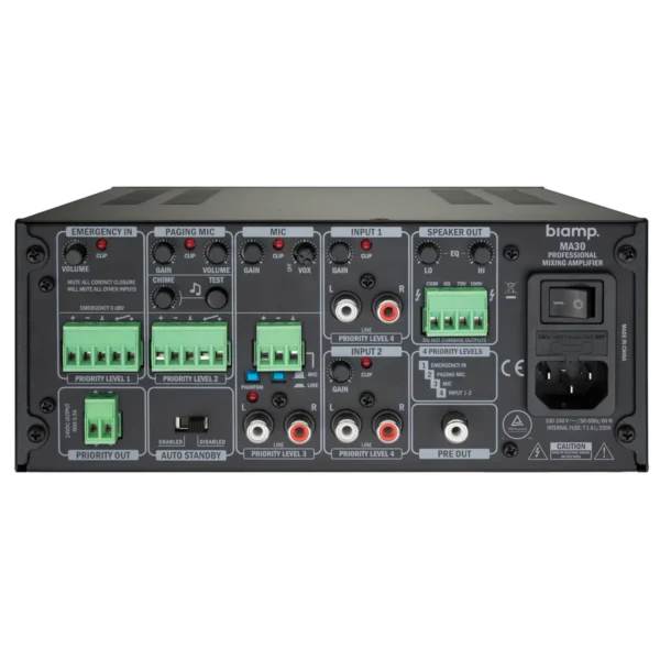 Biamp Commercial Audio MA30 Black