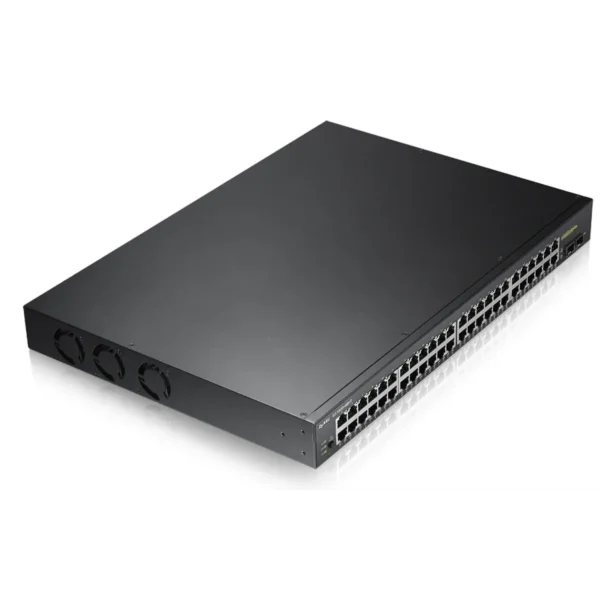 Zyxel GS1900-48HP Managed L2 Gigabit Ethernet (10/100/1000) Power over Ethernet (PoE) Black