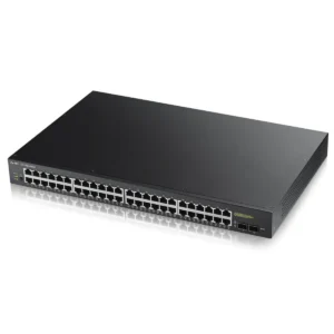 Zyxel GS1900-48HP Managed L2 Gigabit Ethernet (10/100/1000) Power over Ethernet (PoE) Black