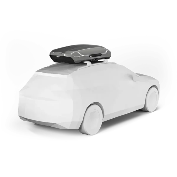 Thule Motion 3 L Hard car roof top Titanium