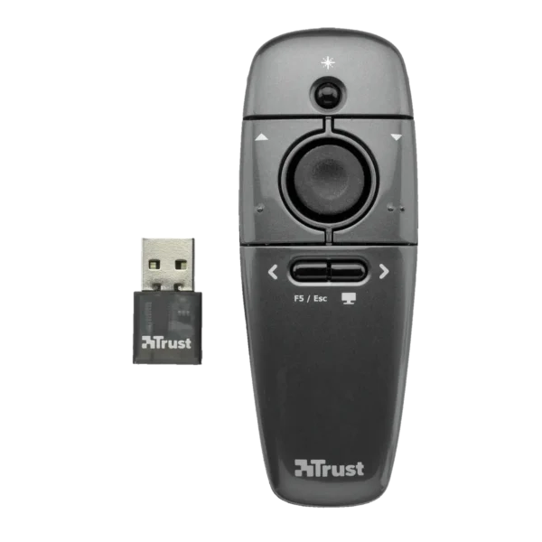 Trust Preme Laser Presenter wireless presenter Black
