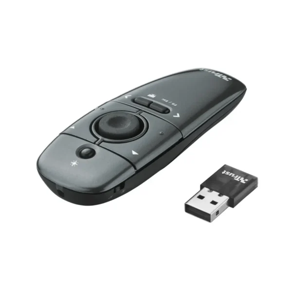 Trust Preme Laser Presenter wireless presenter Black