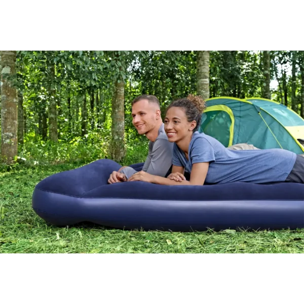 Bestway Air Mattress Queen with Built-in Foot Pump 2.03 m x 1.52 m x 28 cm