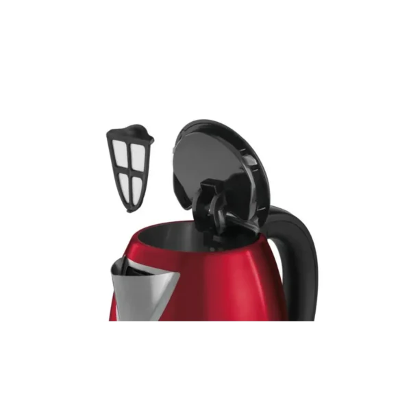 Bosch TWK78A04 electric kettle 1.7 L 2200 W Black, Red