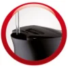 Moulinex Principio electric kettle 1.2 L 2400 W Black
