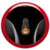 Moulinex Principio electric kettle 1.2 L 2400 W Black
