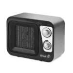 Trevi HO922 electric space heater Indoor Black, Silver 1500 W Fan electric space heater
