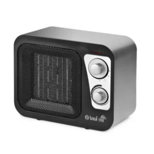 Trevi HO922 electric space heater Indoor Black, Silver 1500 W Fan electric space heater