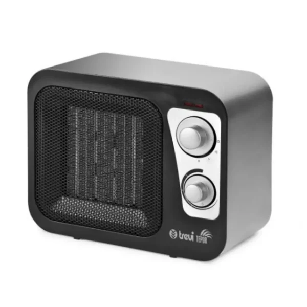 Trevi HO922 electric space heater Indoor Black, Silver 1500 W Fan electric space heater