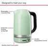 KitchenAid 5KEK1701BPT electric kettle 1.7 L 2400 W Light Green