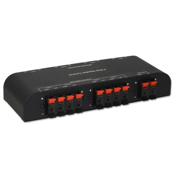 Techly IDATA AU-268 audio switch Black