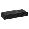 Techly IDATA AU-268 audio switch Black