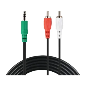 Sandberg MiniJack-M->2xRCA-M 2 m