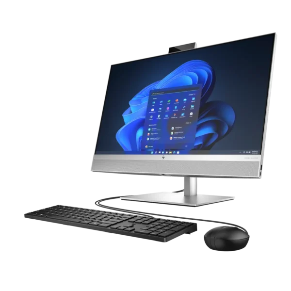 HP EliteOne 870 G9 Intel® Core™ i7 i7-14700 68.6 cm (27″) 2560 x 1440 pixels Touchscreen All-in-One PC 32 GB DDR5-SDRAM 512 GB SSD Windows 11 Pro Wi-Fi 6E (802.11ax) Silver