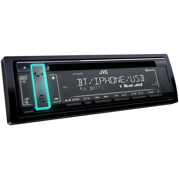 JVC KD-T801BT 1-DIN CD Receiver