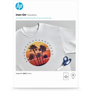 HP Iron-On Transfers, A4 (210 x 297 mm), 12 sheets