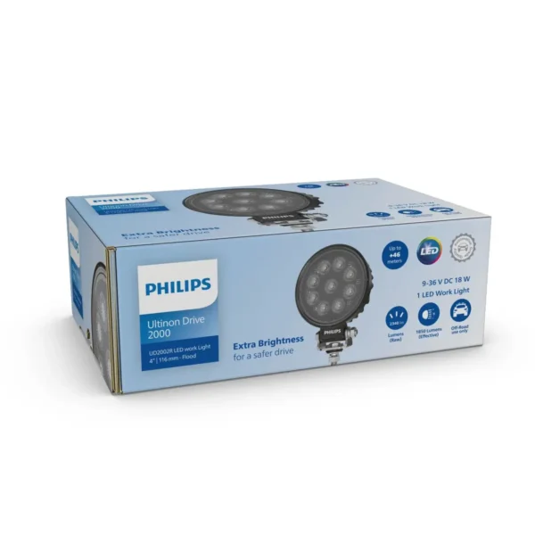 Philips Ultinon Drive 2000 LUMUD2002RX1 4 inch LED work light