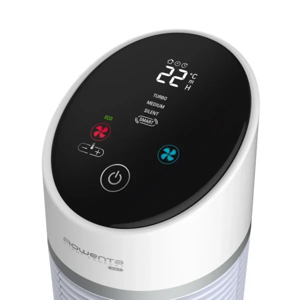 Rowenta Silent Comfort 3-in-1 HQ8120 Indoor Silver 2400 W Fan electric space heater