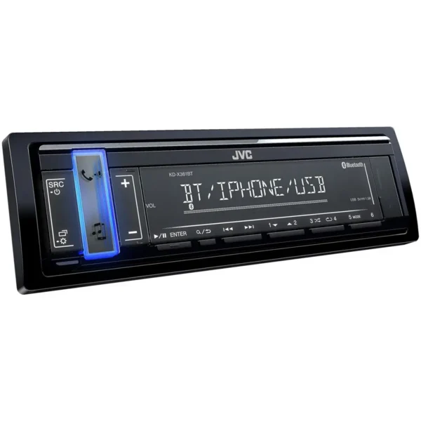 JVC KD-X361BT Black 350 W Bluetooth