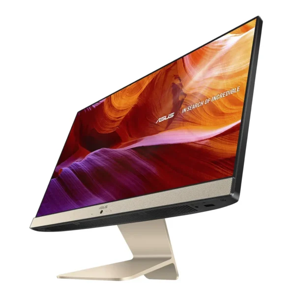 ASUS Vivo AiO V222FAK-BA085W All-in-One PC/workstation Intel® Core™ i3 i3-10110U 54.6 cm (21.5″) 1920 x 1080 pixels 8 GB DDR4-SDRAM 256 GB SSD Windows 11 Home Wi-Fi 5 (802.11ac) Black, Gold